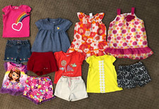 Lot of 11 Toddler Girlsclothes Size 18-24 mo.