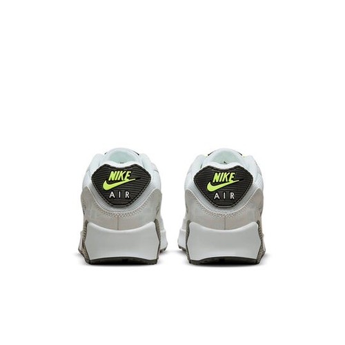 NIKE AIR MAX 90 LEATHER WHITE SHOES YOUTH KIDS SIZE GS US6Y-7Y EUR38-40 TUNED TN - Picture 5 of 6