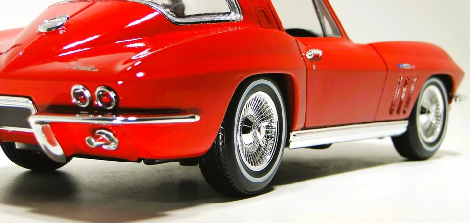 1 18 Corvette Chevrolet StingRay 1967 Race24Car55Chevy57 personalizado 1966 construido 12 modelo 1963 Foto 3 de 4