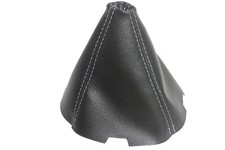 Vinyl Black Wgray Stitching Manual Shift Boot Fits 04-11 Mazda Rx-8 Vinyl Black Wgray Stitching Manual Shift Boot Fits 04-11 Mazda Rx-8