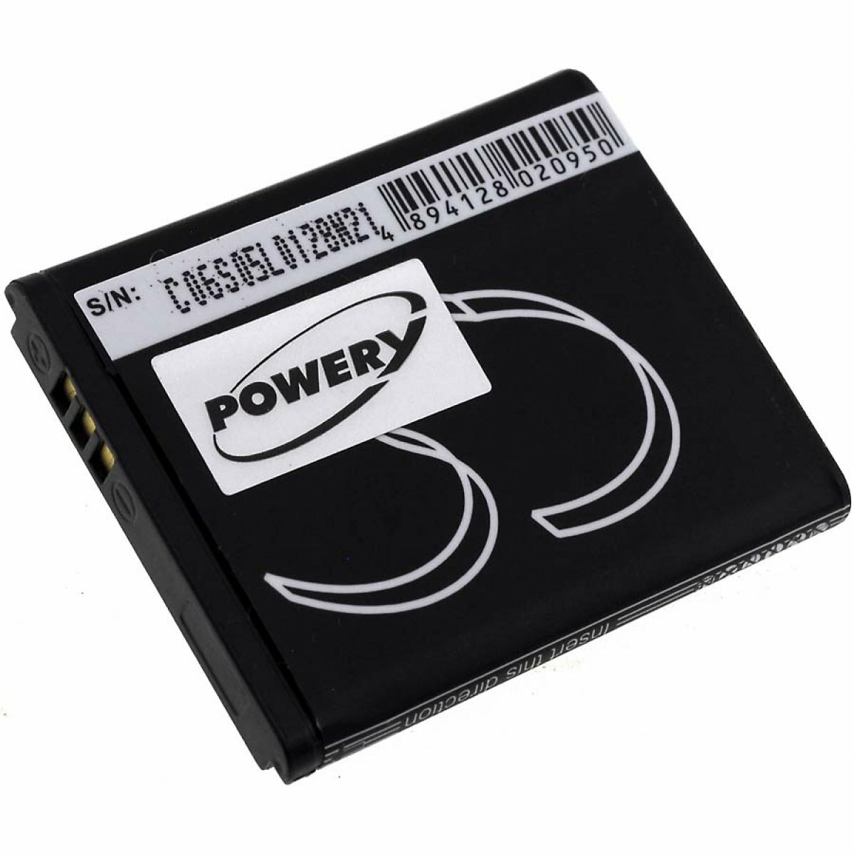 Battery for Samsung type AB483640BEC 3,7V 850mAh/3,15Wh Li-Ion