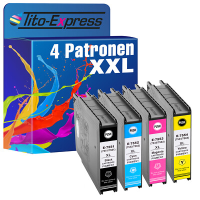 Patronen für Epson WorkForce Pro WF-6530 MFP WF-8010 DW WF-8090 D3TWC WF-8090DTW