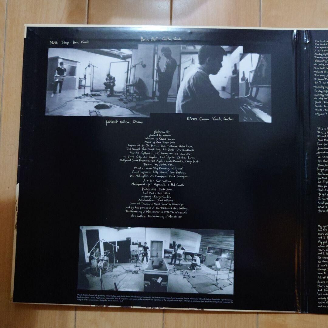 Weezer Pinkerton Record MFSL Original Master Recording Japan Weezer Pinkerton Record MFSL Original Master Recording Japan