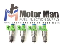 Motor Man | 12790827 Flow Matched Fuel Injector Set | 2003-2006 Saab 9-3 B207R