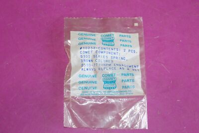 Package of 2 NOS Comet Springs. Part 10252. See pic.