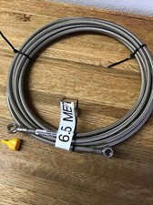 6:5 Meter SS Braided Flexible LPG Propane Gas Hose NEW