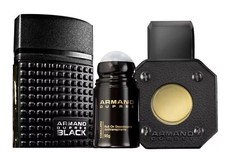 COLONIA ARMAND DUPREE BLACK Y ARMAND DUPREE REGULAR CON ROLL ON SET DE 3 PIEZAS