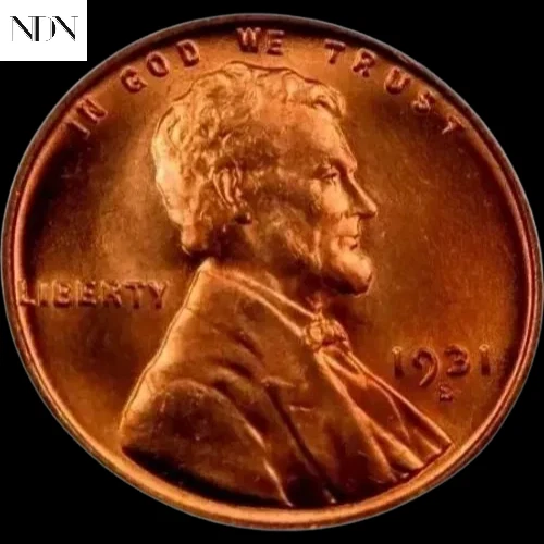 1931-S Lincoln Wheat Penny Cent - Gem BU Red