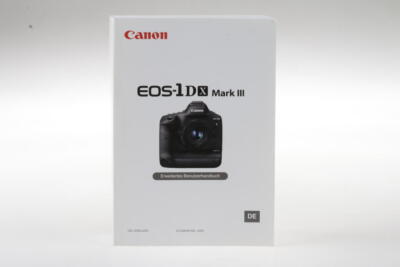 CANON EOS-1D X Mark III Anleitung / Deutsch