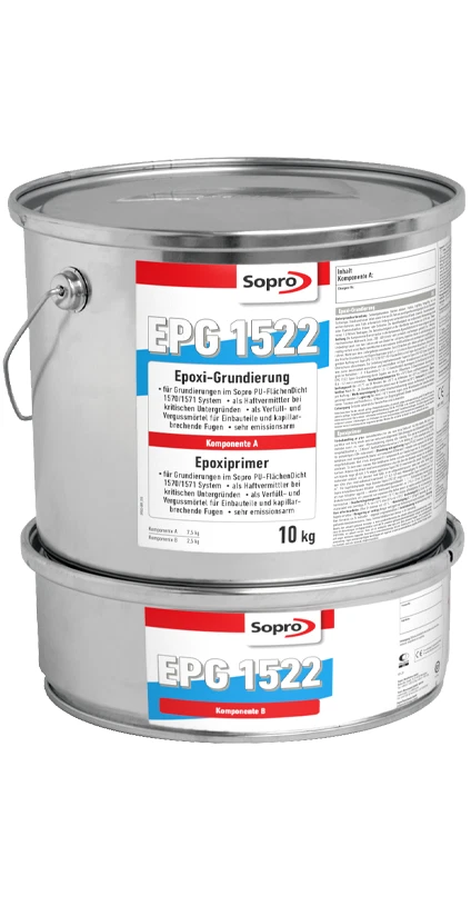 Sopro Epoxi Grundierung EPG 1522 Epoxidharz Flüssigharz 10 KG A+B