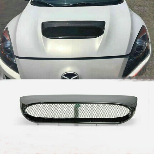 Real Carbon Fiber Hood Vent Scoop For 20102013 Mazdaspeed 3