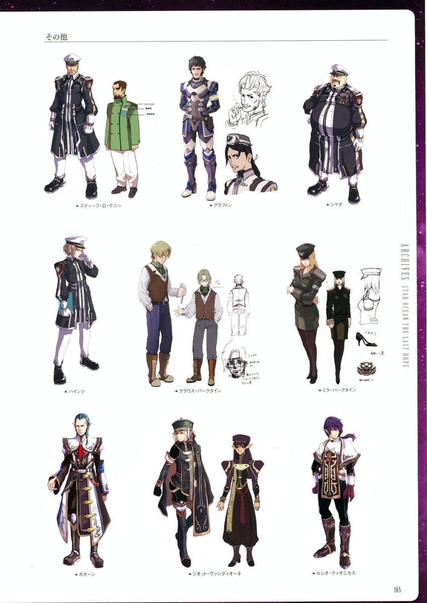 Star Ocean 20th Anniversary Memorial Art Book | eBay