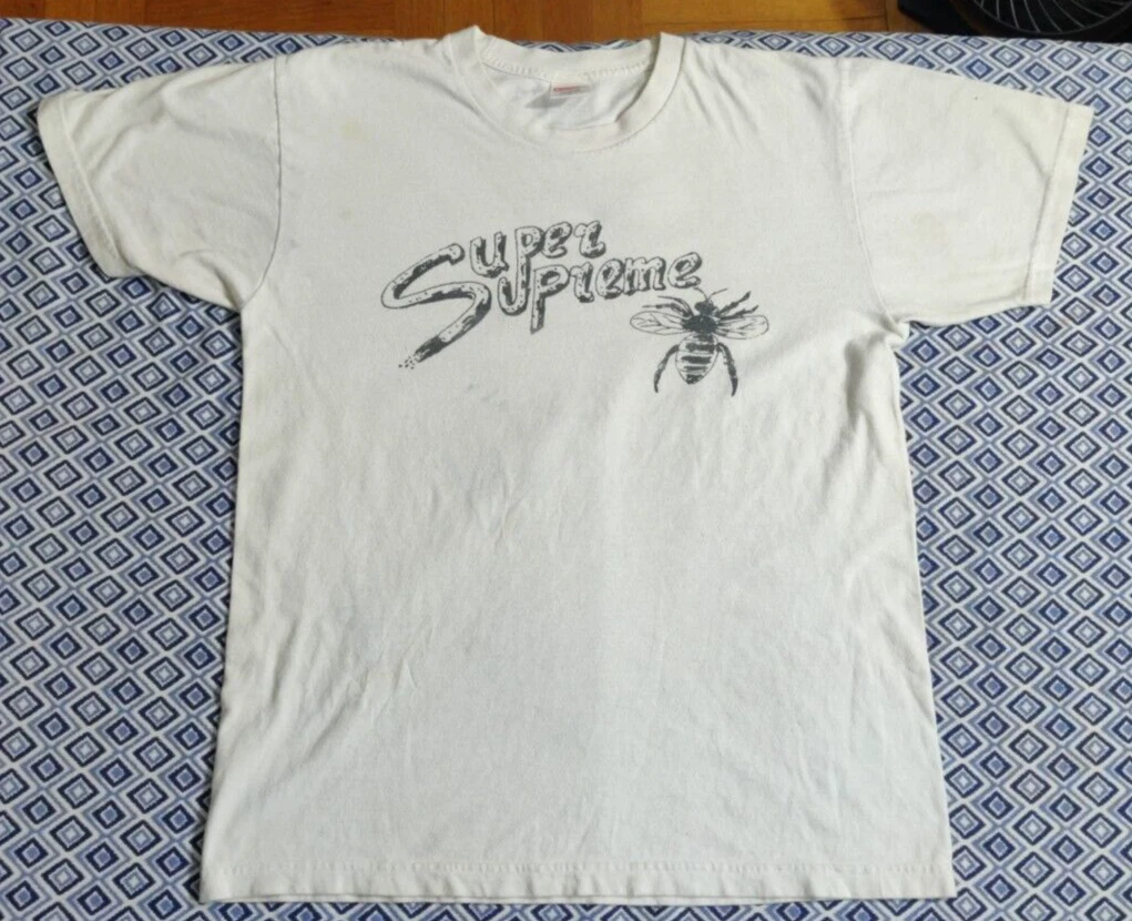 White supreme cheap shirt ebay