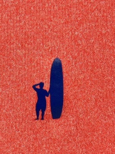 Johnnie-O Prep- Formance Lammie 1/4 Zip Pullover Shirt Boys Size 16 Coral - Picture 7 of 16