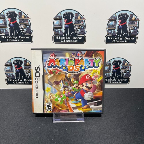 Mario Party DS ( Nintendo DS, 2007) - CASE AND MANUAL ONLY