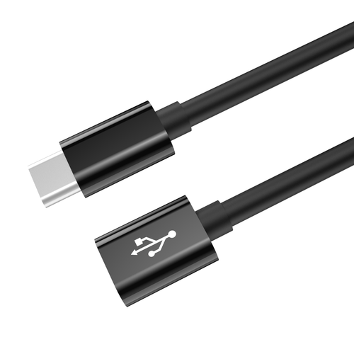 MICRO USB to USB-C TYPE C MALE BLACK ADAPTOR CONVERTER FOR SAMSUNG S20 S21 S22 - Picture 5 of 8