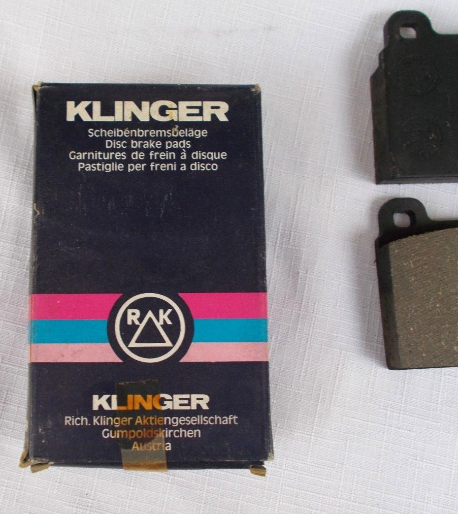 1970's  VTG LOT 10  NOS  European  brake pads Mercedes  Ferrari Porche VW + more