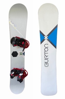 2007 Burton Custom X 158cm Snowboard w Cartel Bindings Rare Collector Vintage