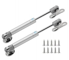 Moicstiy 2Pcs 6 Inch Gas Struts, 30N/6.7lb Lift Support 6Inch 30N, Silver