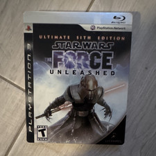 Star Wars: The Force Unleashed Ultimate Sith Edition PS3w/Collectors Card,Manual