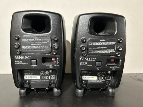 Genelec 6010B Active Loudspeaker Pair set of 2 Black - Picture 2 of 2