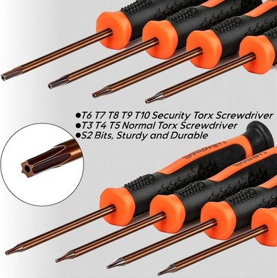 8 in 1 Small Torx Screwdriver Set with T3 T4 T5 T6 T7 T8 T9 T10