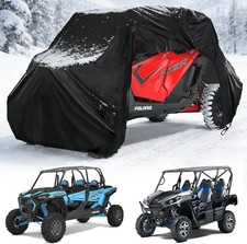 UTV Cover 4 Seater Heavy Duty Zipped 420D Waterproof Snowproof for Kawasaki Tery