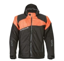 Arctiva Pivot 5 Insulated Hooded Jacket - Orange/Black - Men's Size Medium