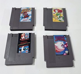 B-81 VINTAGE NINTENDO NES YOSHI SUPER MARIO 2 KIRBY'S ADVENTURE MARIO DUCK HUNT