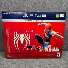 Sony PlayStation 4 Pro Marvels Spider 1TB Lim...