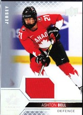 ASHTON BELL - UD 2022 Team Canada Womens - Jersey Parallel Red Patch #52