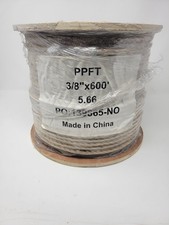 3/8" Synthetic Manila Polypropylene Rope 600 ft Reel New / Unopened