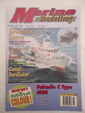 Marine Modelling Magazine luty 1994 Używany, ale w dobrym stanie bez planu