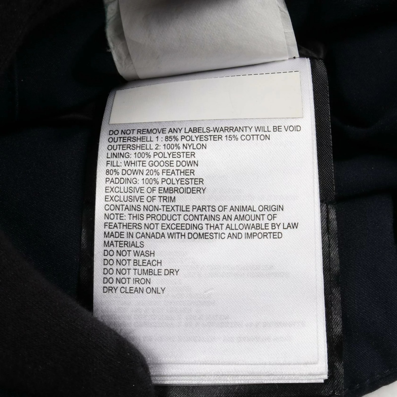 Canada Goose Men's Navy down jacket thumbnail 10