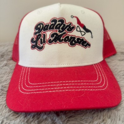 Suicide Squad Daddy's Lil Monster Trucker Hat - Six Flags DC Comics Snapback Cap