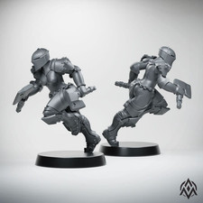 Trench Crusade - Stigmatic nun x2 - ABS Resin - Fast Shipping