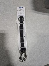 NEW Petmate Take Two Adjustable Leash Extender Coupler 5/8 X 18-24  Black