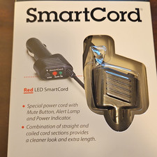 Escort SmartCord Red LED Power Cord Mute Mode Alert Lamp for Radar Detector