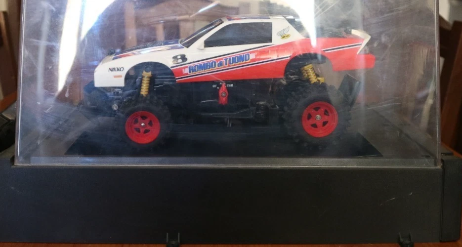 Macchina Gig Nikko Rombo di Tuono 1990 versione TEST negoziante Teca originale - Immagine 3 di 4