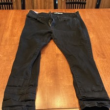 Levi  s 711 Women  s Black Skinny Jeans Mid Rise Dark Wash 5-Pocket Logo