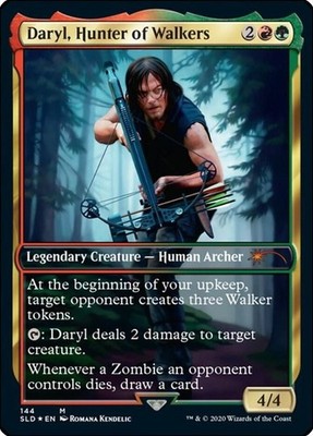 Daryl, Hunter of Walkers M SLD #144 LP FOIL