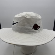 Nike Arkansas Razorbacks Dri-Fit Adult Unisex Golf Bucket Hat M/L White