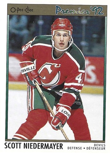 Scott Niedermayer #35 1991 O-Pee-Chee Premier card