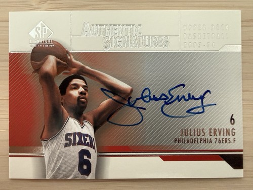Julius Erving #JE-A 2003 SP Authentic Signatures card