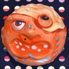 1985 Vintage Madballs 'Crackhead' rare Series 1 ball - Clean