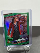 2025 Panini Prizm WNBA Green Prizm #134 Cheryl Miller