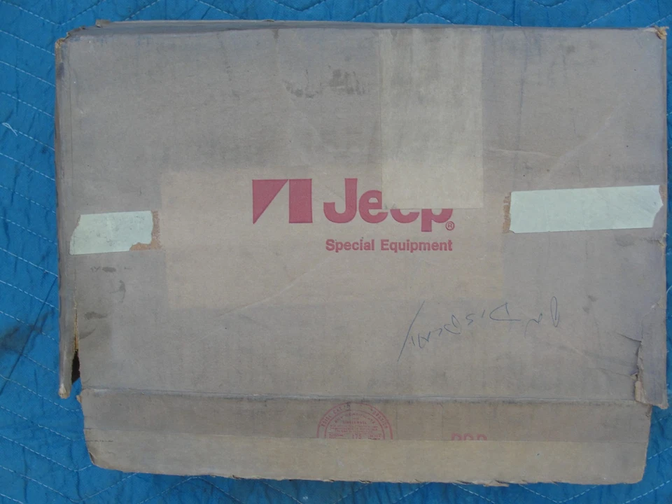 Vintage 1957 Willys Jeep Rollbar Pad Cover Roll Bar Padding Cover SE 2073305. - Image 3 of 4