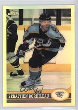 1999-00 Topps Chrome Refractor Sebastien Bordeleau #204 0f2