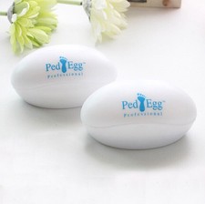 2X Ped Egg Foot File Callus Remover Foot Care Hard Skin Remover Pedicure Tool