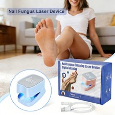 New Rechargeable Nail Fungus Laser Device for Fingers  Toenails Removal Blue